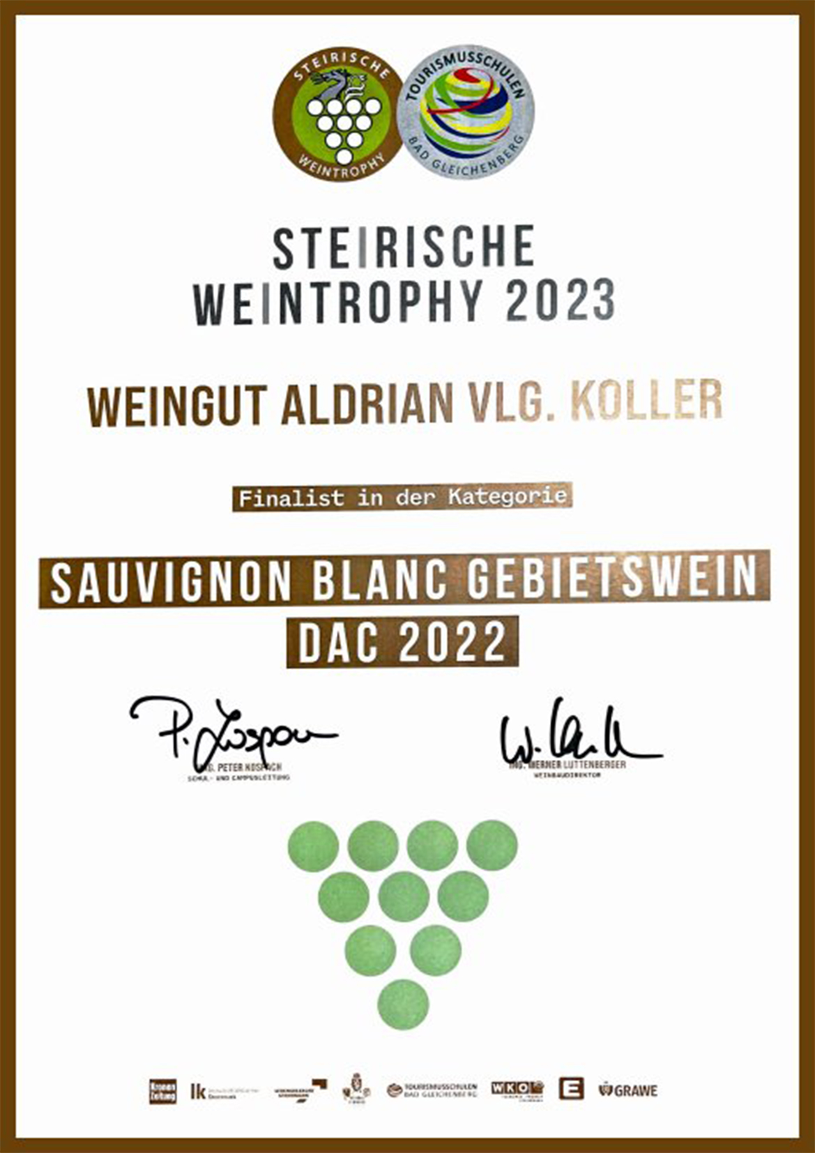 Finalist Steirische Weintrophy 2023