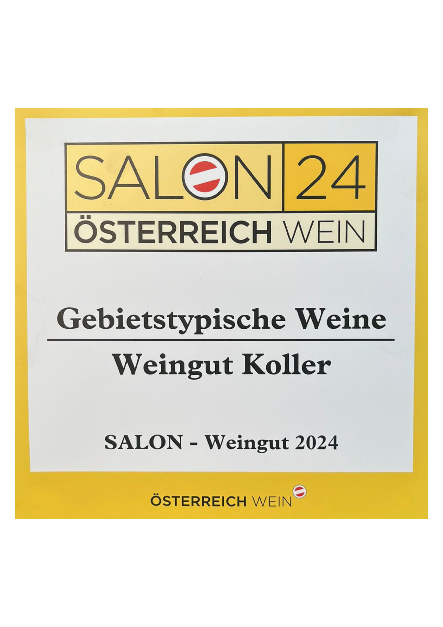 Auszeichnung mit "Gelber Muskateller Südsteiermark DAC 2023"